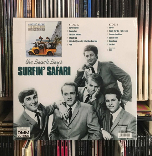 Vinilo The Beach Boys Surfin' Safari Eu Import.