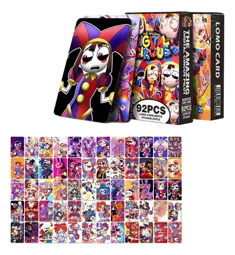 The Amazing Digital Circus フォト風カード Collectible Anime Cards With Digital Circus Accessories Tks