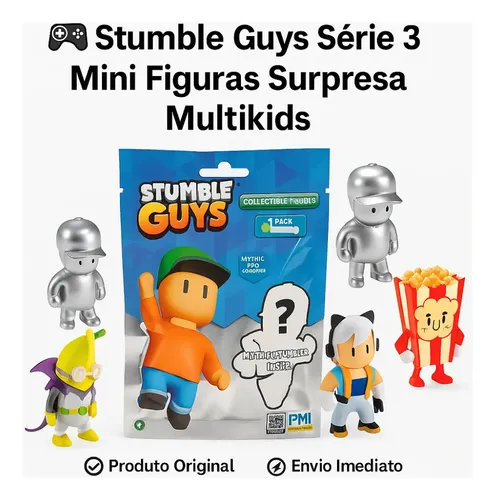 Boneco Stumble Guys Mini Figuras Supresa Sortidas Mitico