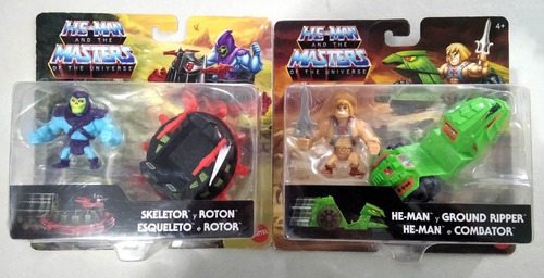 Mattel Masters Of Universe Skeletor Y He-man Eternia Minis (Usado)