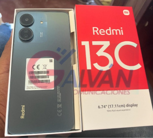 Xiaomi Redmi 13c 256gb 6gb Ram 6.74puLG Lcd Desbloque Nuevo 