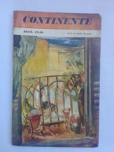 Continente N° 25  - Abril 1949