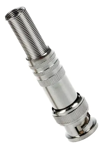 Ficha Conector Bnc Con Tornillo Cable Coaxil