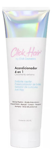 Acondicionador Capilar 4 En 1 Click Cosmetics 300ml
