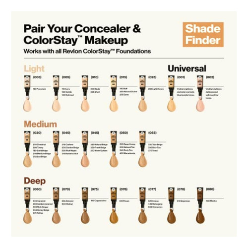 Revlon Colorstay Skin Awaken Corrector 5 En 1, Maquillaje