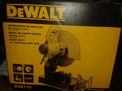 Tronzadora De 14 PuLG Marca Dewalt Mod 28710 