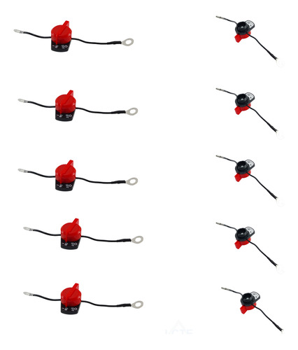 Kit 10un Chave Liga/desliga Motor 5.5/6.5/7/8/13/15hp-500