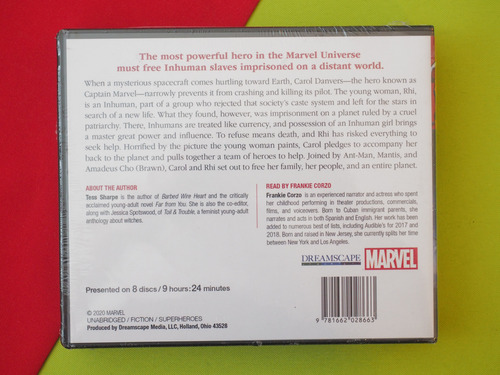 Captain Marvel: Liberation Run Graphic Audio Cd Marvel