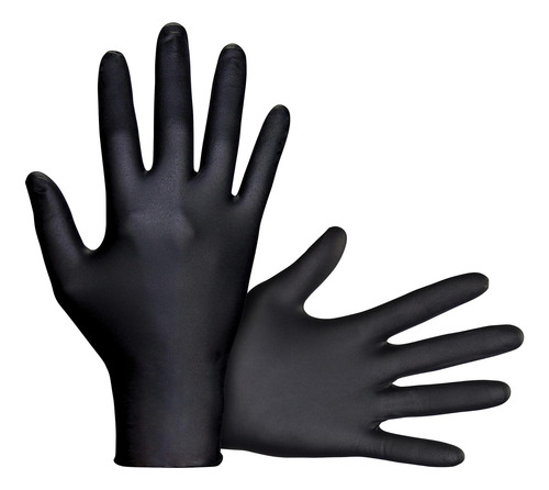 Guantes Desechables De Nitrilo Sin Polvo Derma-tuff | 6 Mil