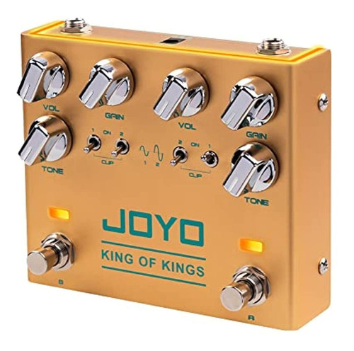Joyo King Of Kings Dual Crunch Guitar Effect Pedal Pure Anal
