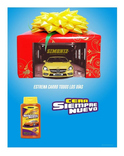 Brillo Para Carros Revive Color Buen Olor Cera Automovil