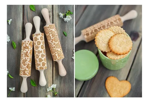 Y Peras Rodando, Sello De Galletas 3d, Impronta De Patrón De