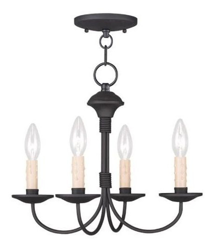 Livex Iluminacion 4524 heritage 4 luz 1 tier   lampar