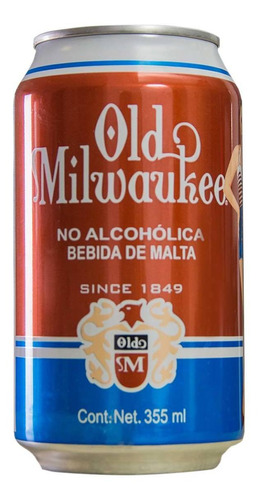 Cerveza Old Milwaukee Pabst Brewing Company Sin Alcohol 355ml