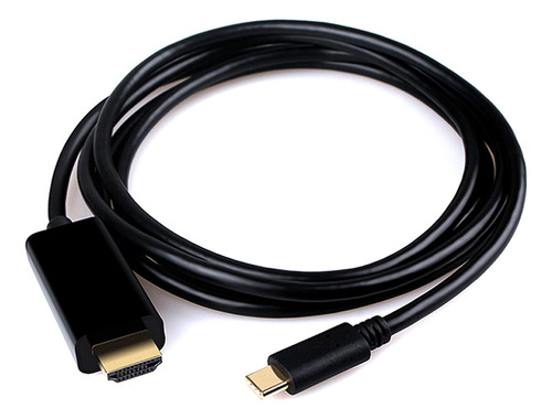 Cable Usb -c A 4k 2k @30hz Hd Compatible De 1,8 M Para Note