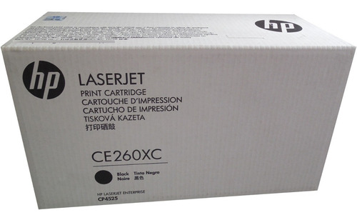 Toner Hp 649x Ce260x Original Impresora Hp Cp4525 Ce260