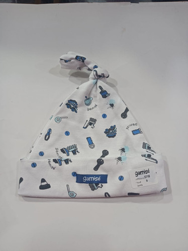 Gamise Gorrito Estampado De Varon Art 3716 Pack X3 Estampa Surtida 0