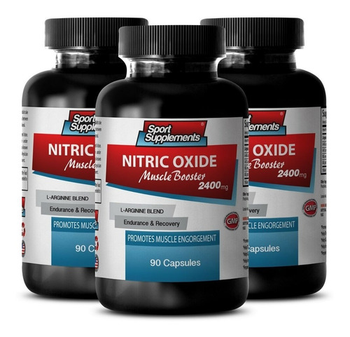 Nitric Oxide Muscle Booster Aumento De La Masa Muscular 