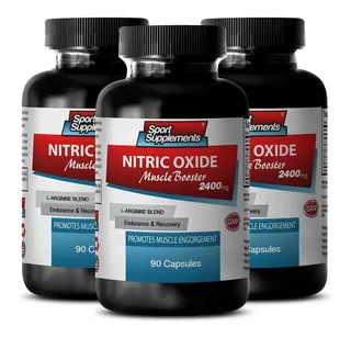 Nitric Oxide Muscle Booster Aumento De La Masa Muscular