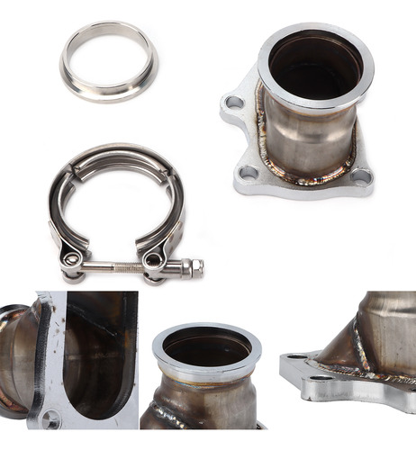 Adaptador De Brida Downpipe Para Coche, Conversión De Banda