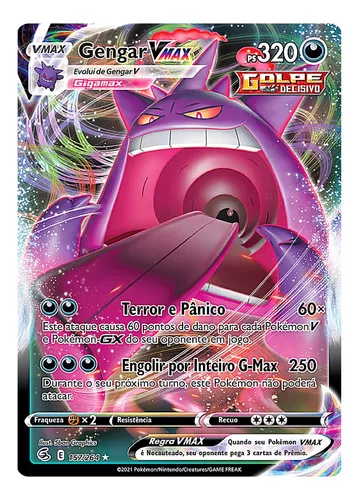 CARTA RARA DO MEGA GENGAR BRANCO SHINY #cartaspokemon #capitaohunter # pokemon 