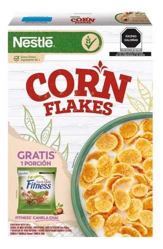 2 Pzs Nestle Cereal De Maíz Integra Sin Gluten Corn Flakes 5