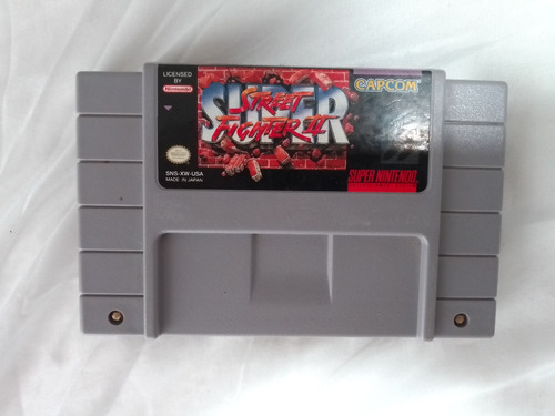 Super Street Fighter Ii Con Caja Para Snes 