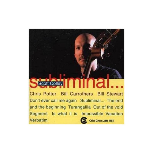 Colley Scott Subliminal Usa Import Cd Nuevo