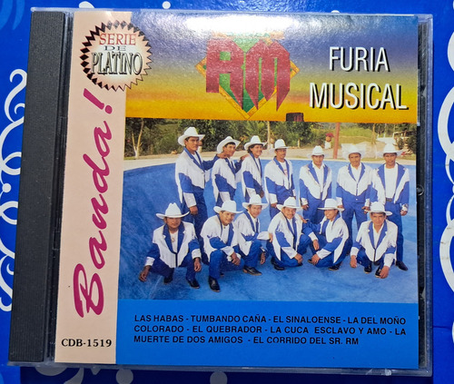 Banda Rm Cd Furia Musical (Usado)