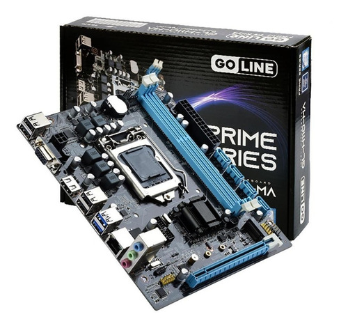 Placa-mãe Goline, Intel 1151, Ddr3, Vga E Hdmi - Gl-h110-ma