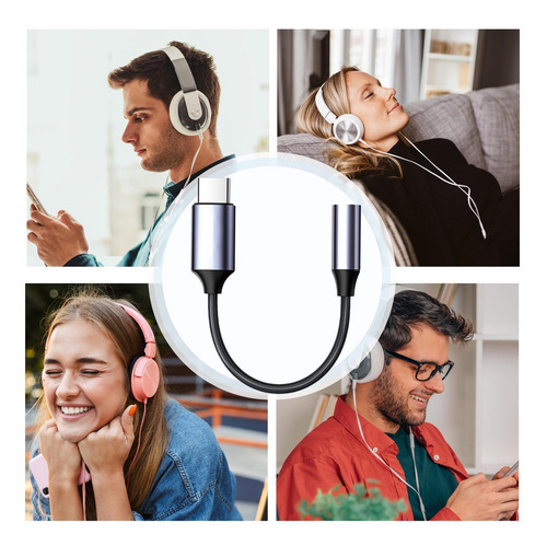 Xt Usb C A Aux Audio Dongle Cable Cable Adaptador De Audio