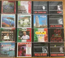 Comprar Lote De 17 Cds De Música De Italia