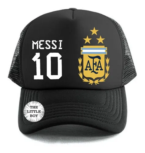 Gorra Trucker Argentina Afa Messi Para Niño