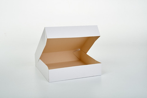 Caja 1 Pieza Pegada 26x26x6 Cm (x 50 U.) Tartas Sandwiches Masas Saladitos Accesorios - 007 Bauletto