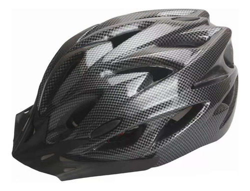 Casco De Bicicleta Con Luz Y Visera Ajustable Soldler