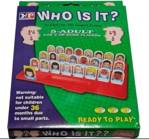 Adivina Quien Es? Juego Entretenido De Mesa Juego Familiar