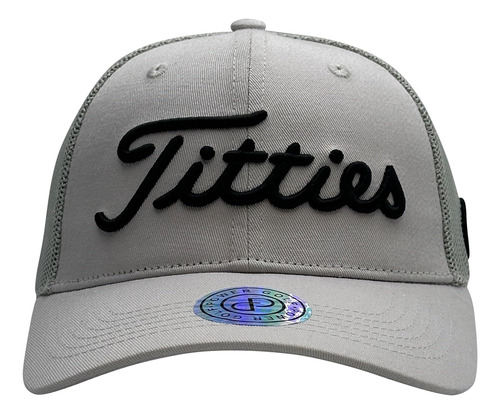 Original Titties - Gorra De Camionero Blanca Con Tirantes