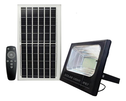 Reflector Foco Led 300w Para Exterior Con Sensor Panel Solar