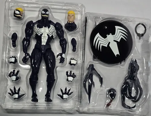 アメコミ Mess Toys Venom Spider Man Venom Mess Toys 1/12 Original | Parcelamento sem juros