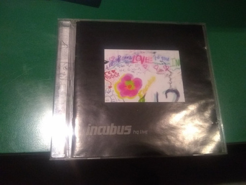 Incubus Hq Live Cd + Dvd  (detalle En El Dvd)