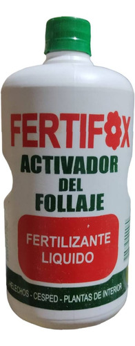Fertifox Fertilizante Activador Follaje 1 L Salamanca Grow