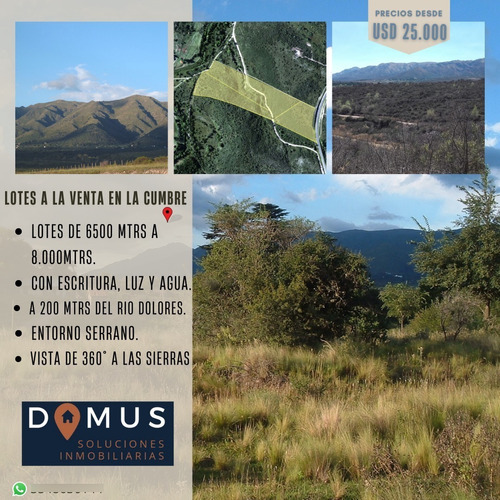 Lote En La Cumbre