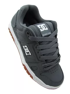 Tenis Dc Shoes Stag 320188 (2gg) Grey/gum Caballero