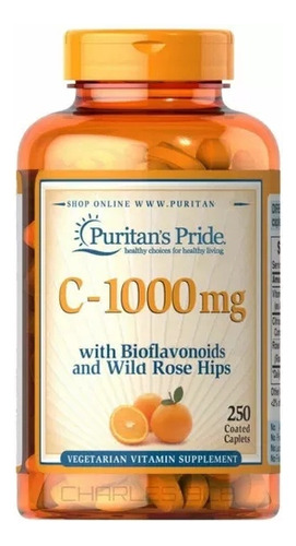 Puritans Pride Vitamina C1000mg Bioflavonoideca 100 Cp