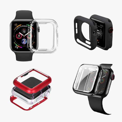 Estuche Case Apple Watch Magnético Silicona  Varios Modelos 