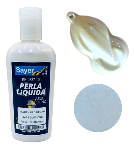 Perla Líquida Sayer Automotiva Kp-0337 Azul Fino Aperlado