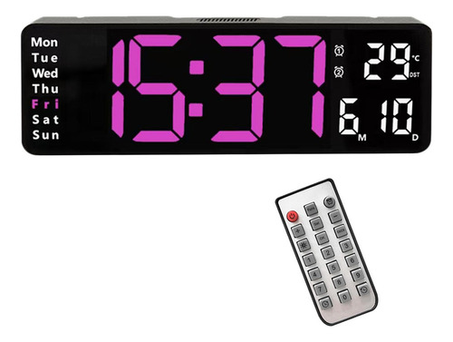 . Reloj De Pared Digital Reloj Montado En La Pared For Sala