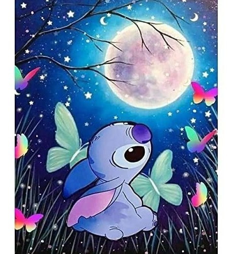 Pintura Por Diamante Moon Stitch  30x40cm