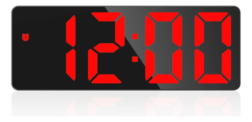 Reloj Despertador Digital, Reloj Despertador Led De 6.5...