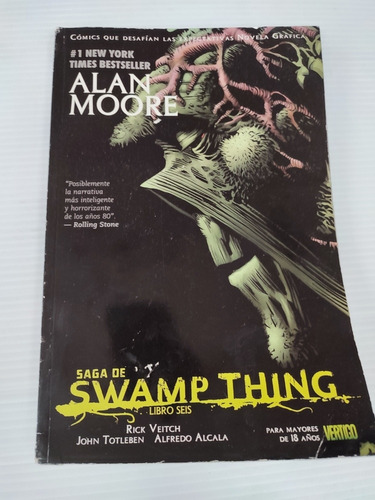 Comic Saga De Swanp Thing Libro 6 Alan Moore